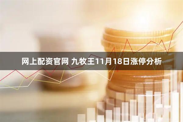 网上配资官网 九牧王11月18日涨停分析